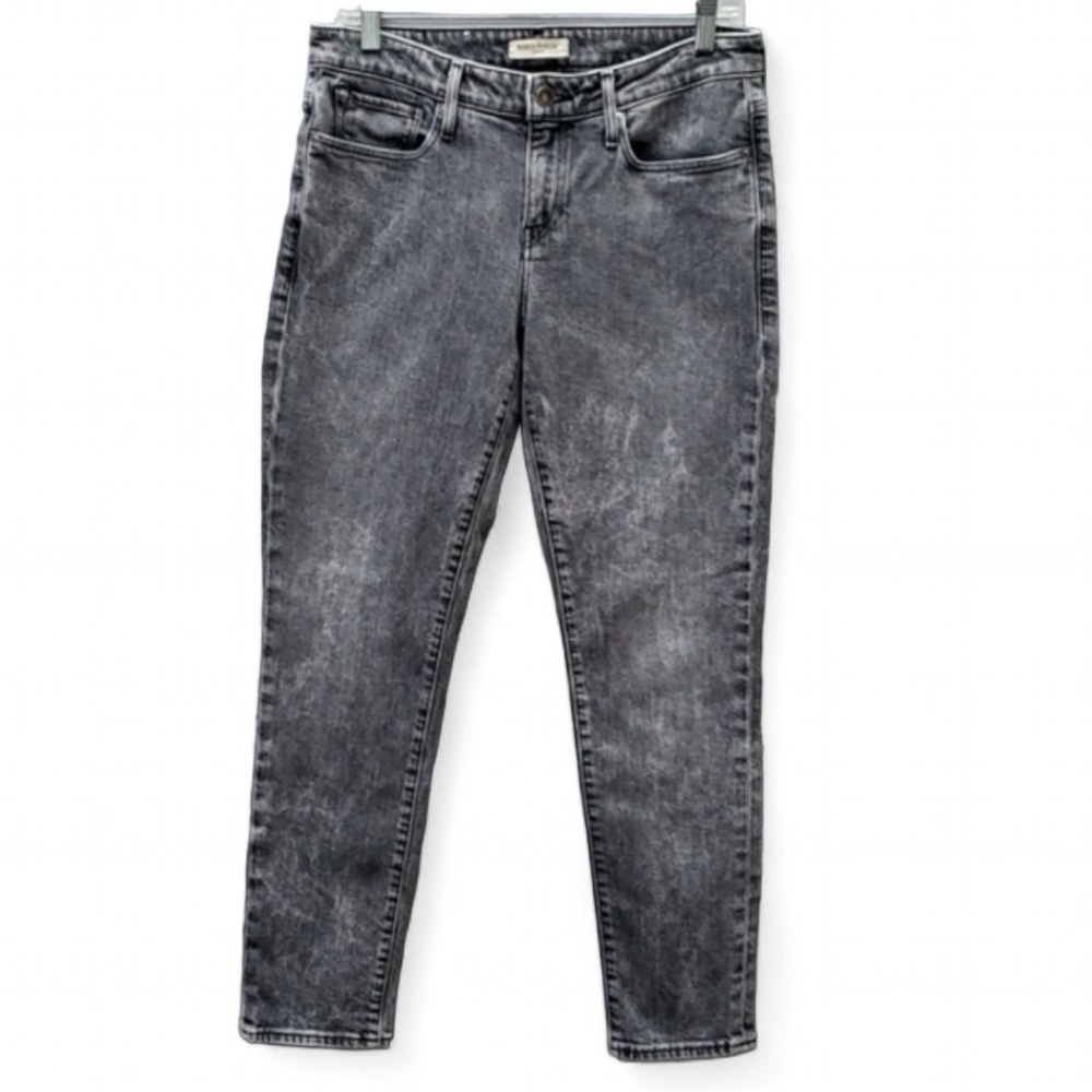 Levi's Made & Crafted Marker Tapered Acid Wash Black Jeans Women's Size 27